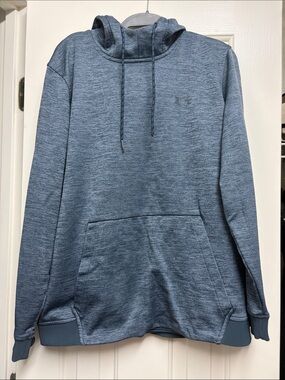 Under Armour Men’s Blue Heather Crewneck Pullover